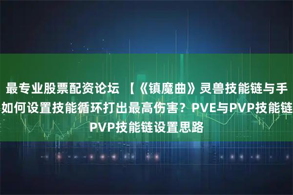 最专业股票配资论坛 【《镇魔曲》灵兽技能链与手动操作】如何设置技能循环打出最高伤害？PVE与PVP技能链设置思路